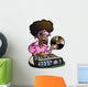 Hand-drawn Vector Illustration Disco Wall Decal
