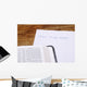 Bible with Study Notes Wall Decal