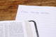 Bible with Study Notes Wall Decal