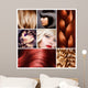 Hair Collage Hairstyles Wall Decal