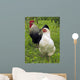 Rooster and Hen Wall Decal