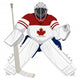 Team Canada Hockey Goalie Wall Decal