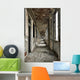 Long Empty Corridor and Wall Decal