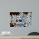 70s Color Book Model Wall Decal