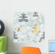 Winter Repeating Pattern Wall Decal