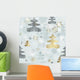 Winter Repeating Pattern Wall Decal