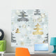 Winter Repeating Pattern Wall Decal