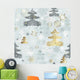 Winter Repeating Pattern Wall Decal