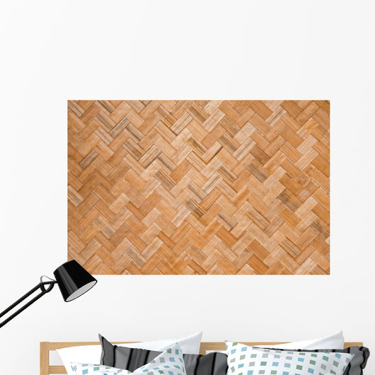 Native Thai Style Bamboo Wall Decal