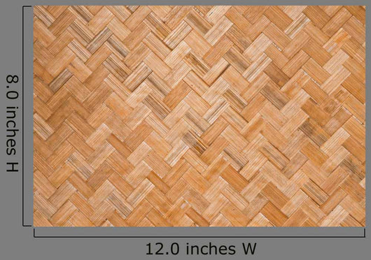 Native Thai Style Bamboo Wall Decal