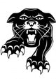 Panther Illustration Wall Decal