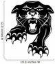 Panther Illustration Wall Decal