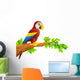 Macaw Bird Wall Decal