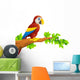 Macaw Bird Wall Decal