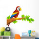 Macaw Bird Wall Decal