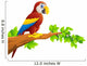Macaw Bird Wall Decal