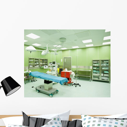 Operating Room Hospital Nobody Wall Decal