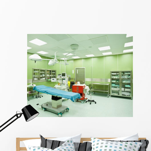 Operating Room Hospital Nobody Wall Decal