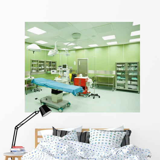 Operating Room Hospital Nobody Wall Decal