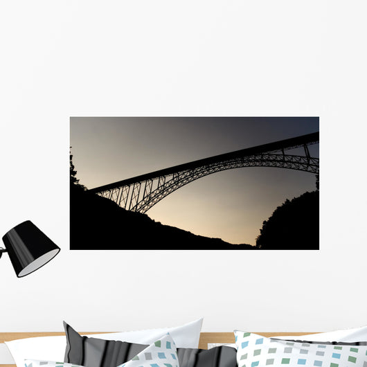 New River Gorge Bridge Wall Decal