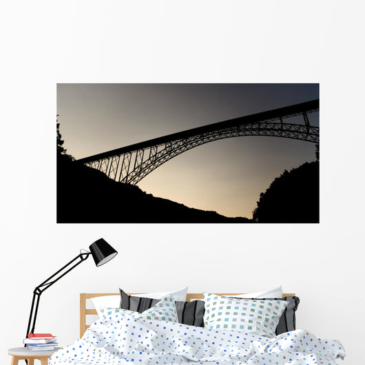 New River Gorge Bridge Wall Decal