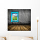 Vintage Gray Interior Wall Decal