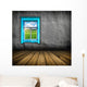 Vintage Gray Interior Wall Decal