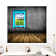 Vintage Gray Interior Wall Decal