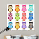 Colorful Theme Cute Vector Wall Decal