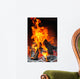 Fire Fireplace Wall Decal