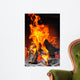 Fire Fireplace Wall Decal
