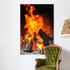 Fire Fireplace Wall Decal