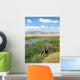 Elephant Having Drink Pool Wall Decal