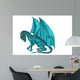 Blue Dragon Wall Decal
