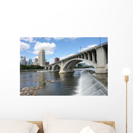 Great Bride Stretching across Wall Decal