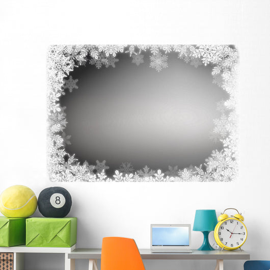 Winter Frame Wall Decal
