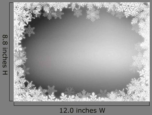 Winter Frame Wall Decal