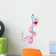 Cartoon Character Worm Wall Decal
