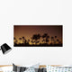 Palm Orange Wall Decal