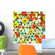 Floral Seamless Pattern Wall Decal