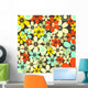 Floral Seamless Pattern Wall Decal