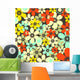 Floral Seamless Pattern Wall Decal