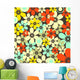 Floral Seamless Pattern Wall Decal