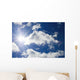 Sun Blue Sky with Wall Decal