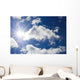 Sun Blue Sky with Wall Decal