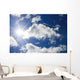Sun Blue Sky with Wall Decal