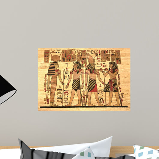 Egypt Papyrus with Elements Wall Decal
