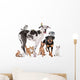 Group of Pets 2 Wall Decal
