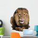 Lion Licking Lips Panthera Wall Decal