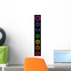 Chakra Meditation Wall Decal